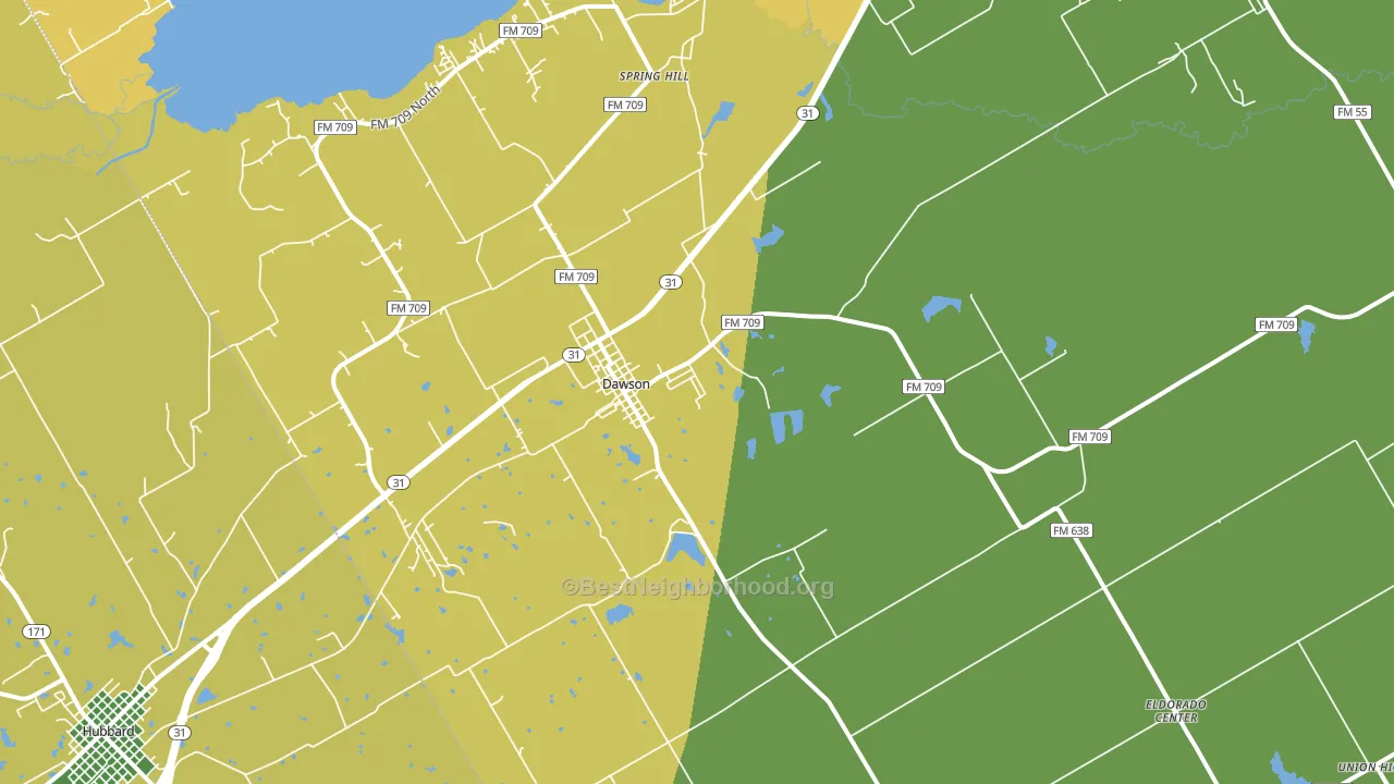 76639, TX block-group voter-turnout map