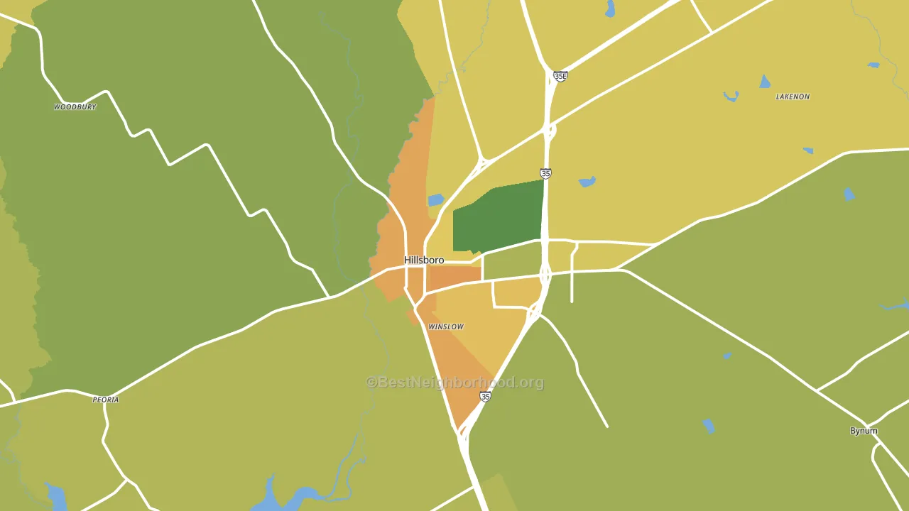 76645, TX block-group voter-turnout map