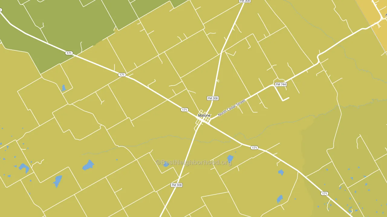 76660, TX block-group voter-turnout map