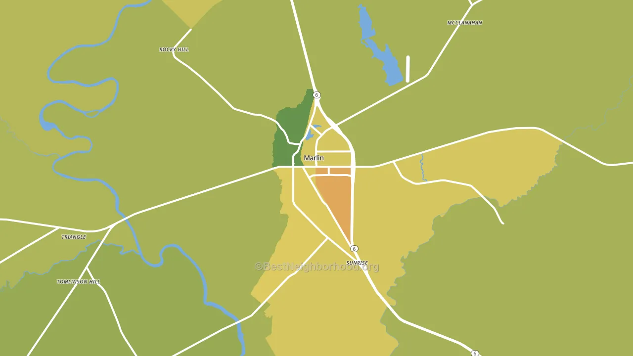 76661, TX block-group voter-turnout map