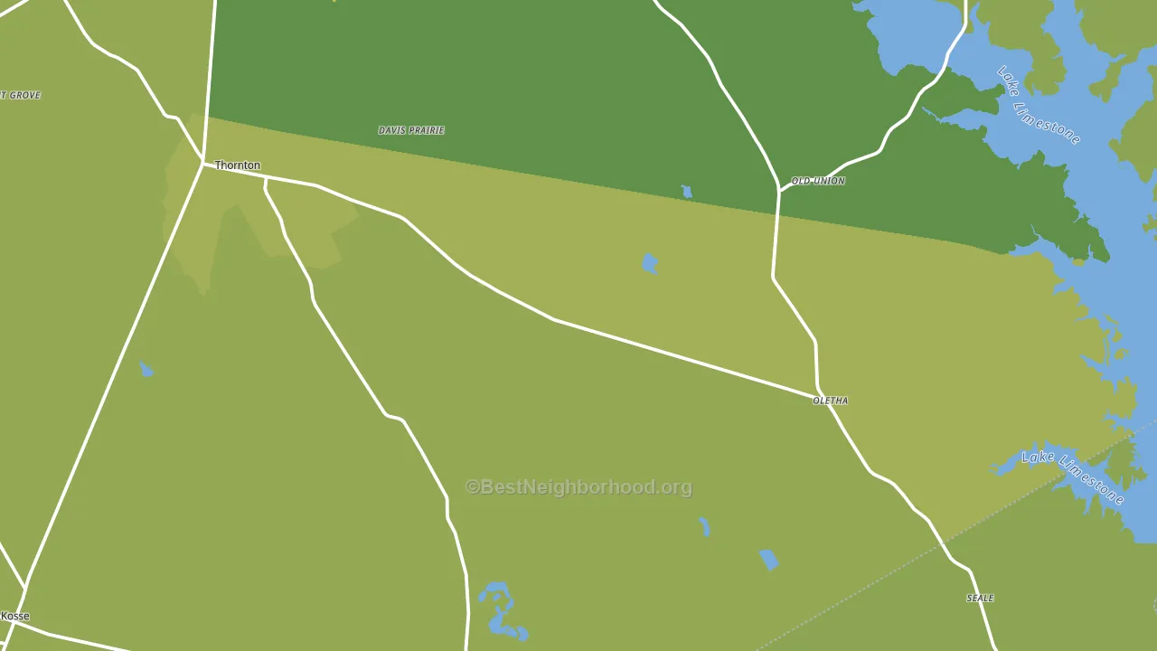76687, TX block-group voter-turnout map