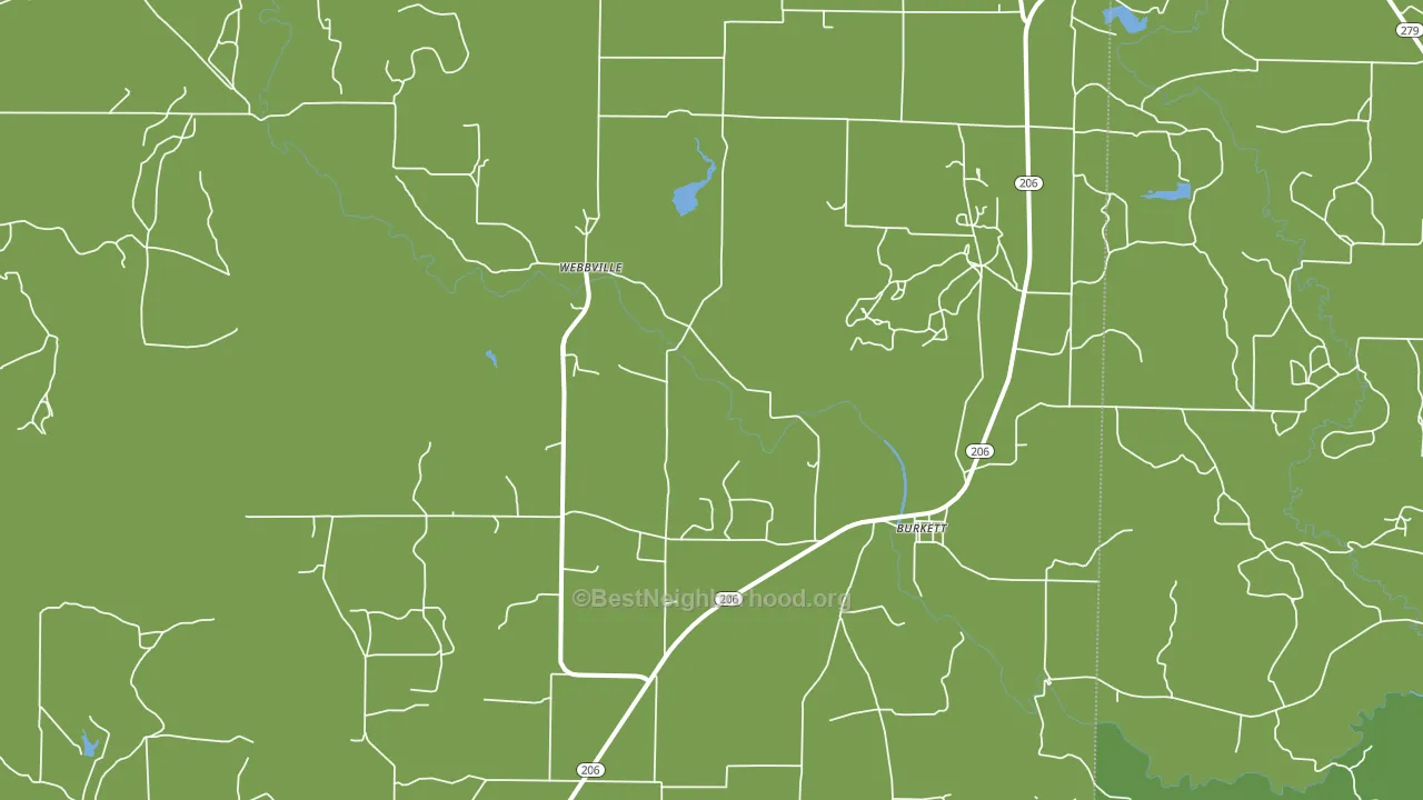 76828, TX block-group voter-turnout map