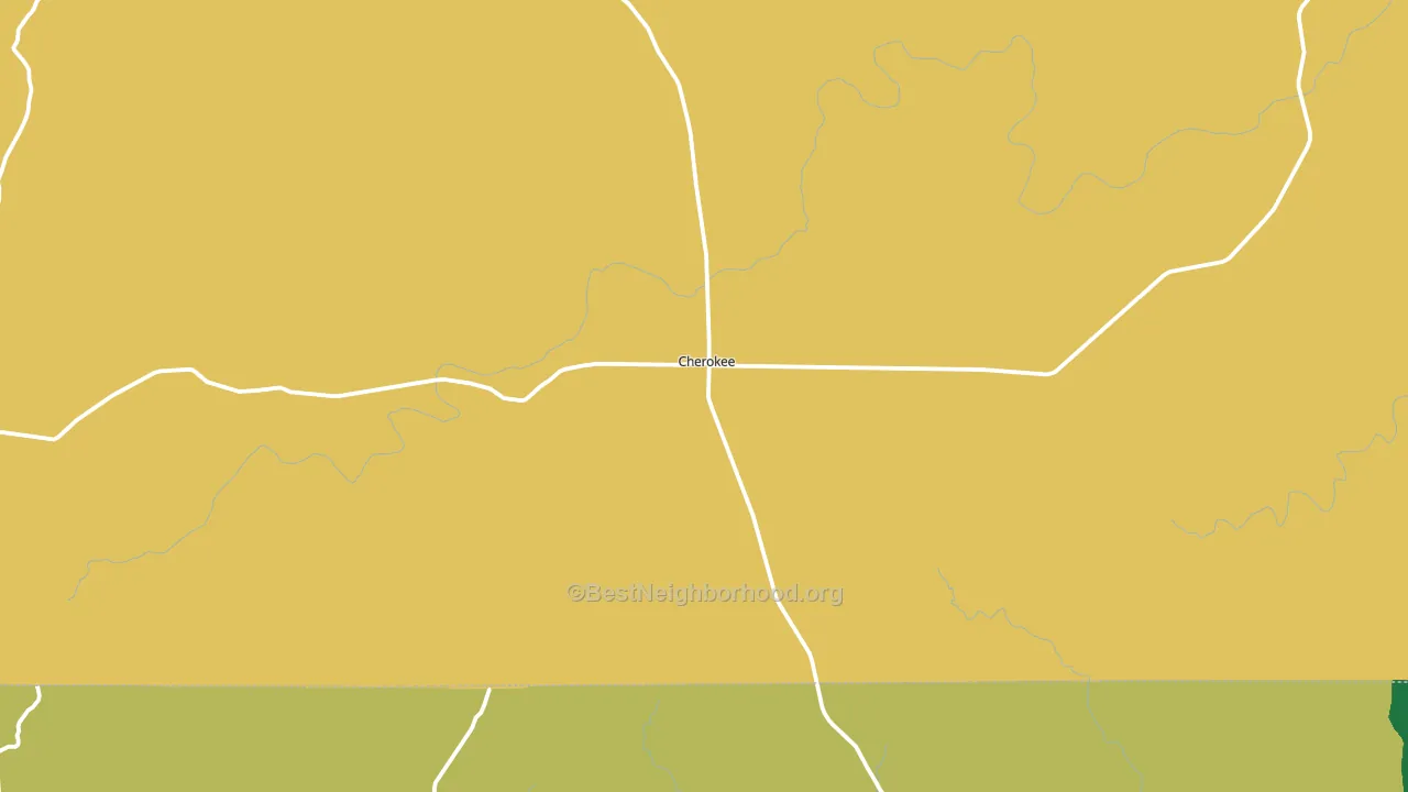76832, TX block-group voter-turnout map