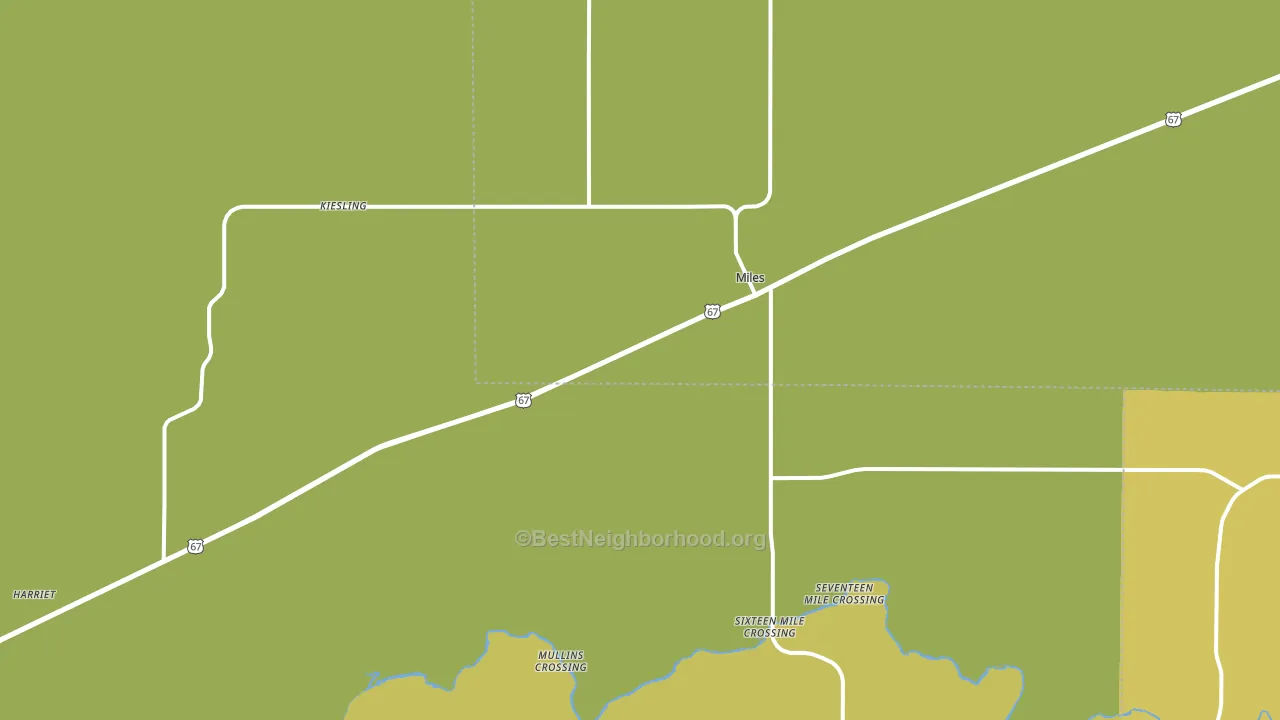 76861, TX block-group voter-turnout map