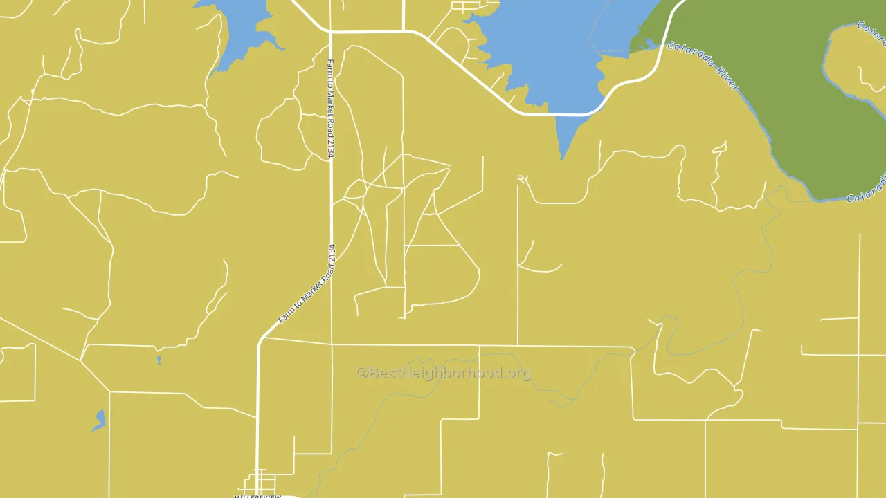 76862, TX block-group voter-turnout map