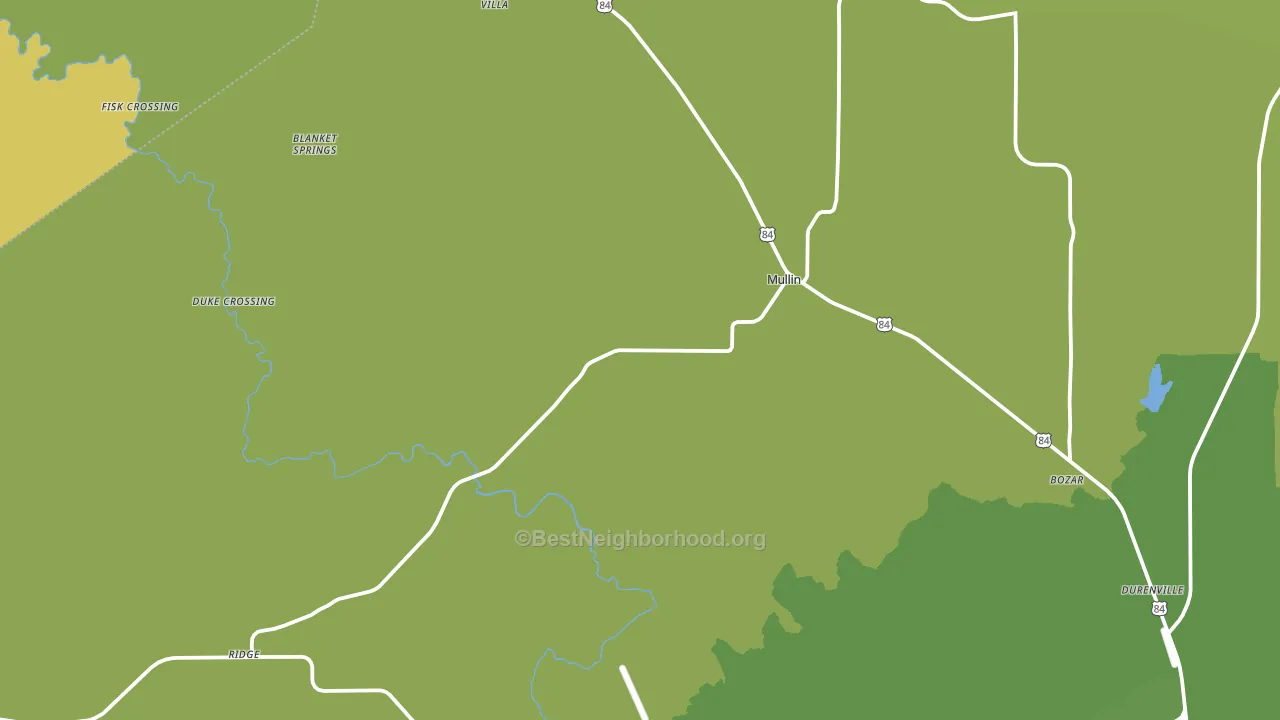 76864, TX block-group voter-turnout map