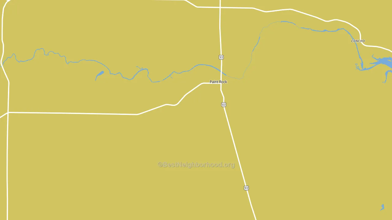 76866, TX block-group voter-turnout map