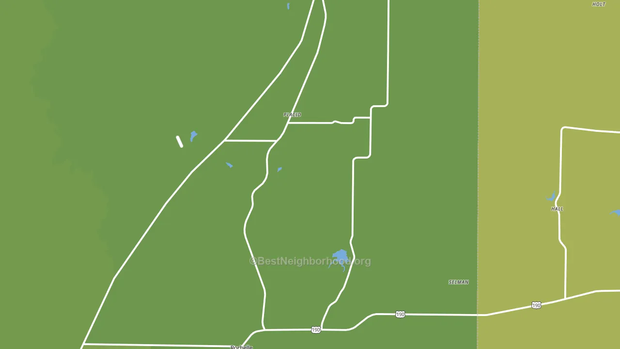 76872, TX block-group voter-turnout map