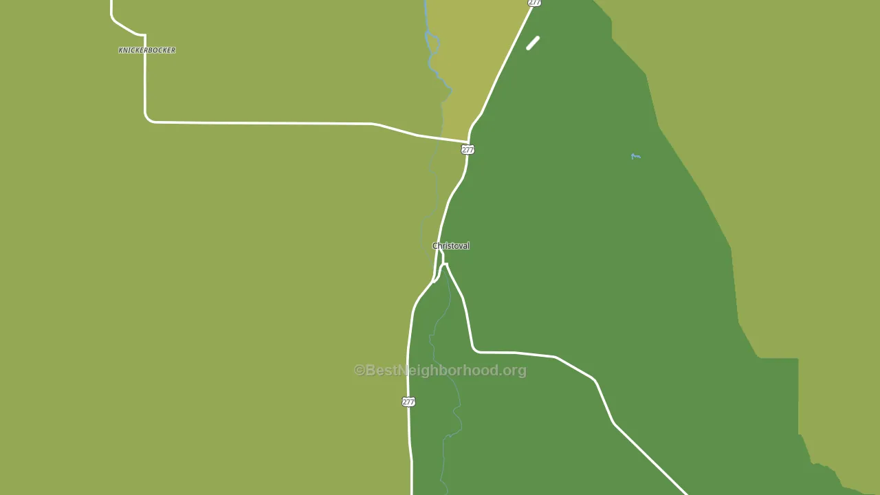 76935, TX block-group voter-turnout map