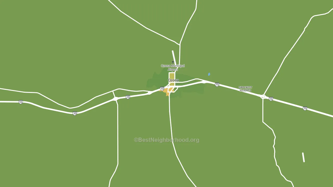 76943, TX block-group voter-turnout map