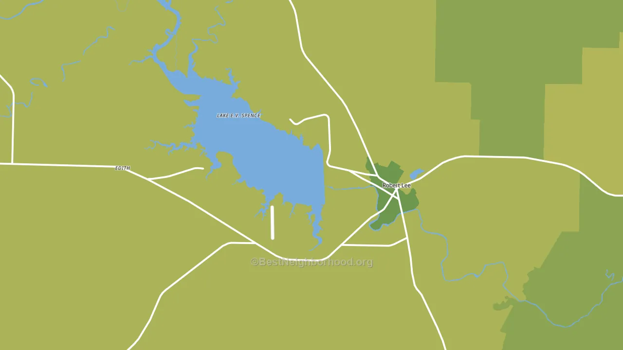 76945, TX block-group voter-turnout map