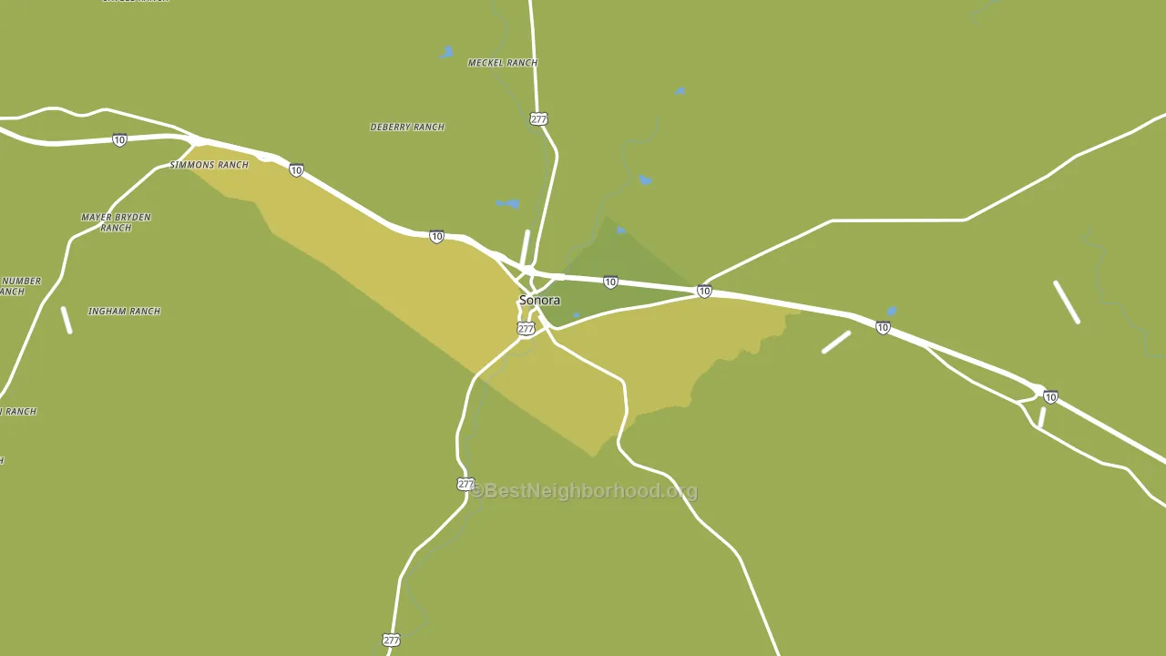 76950, TX block-group voter-turnout map