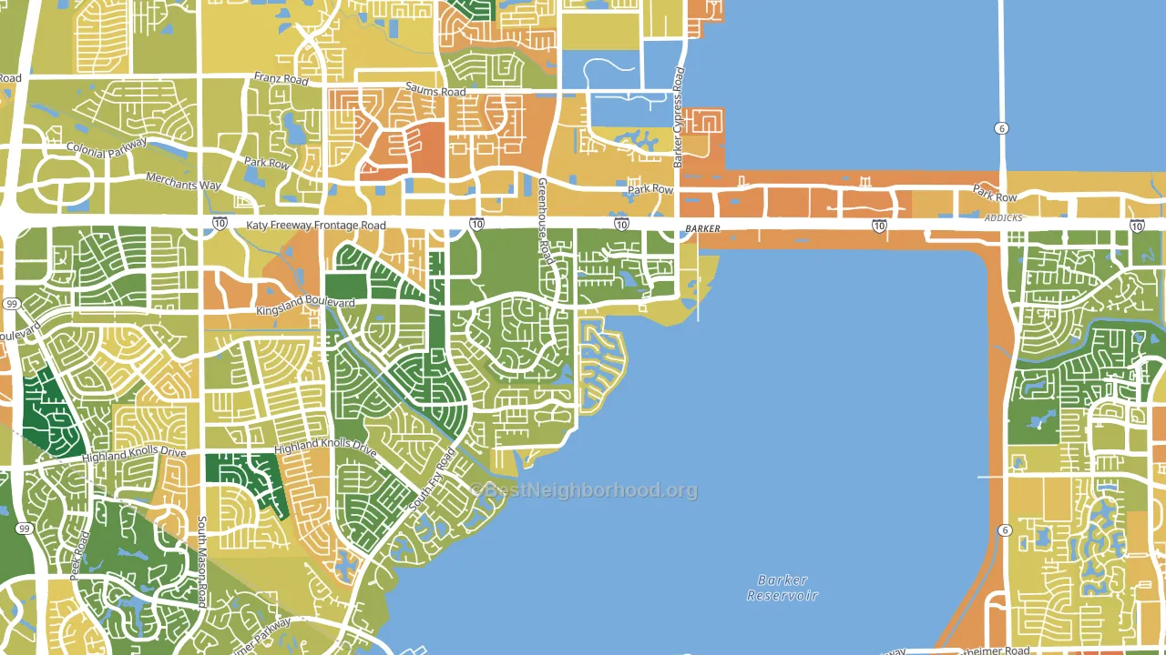 77094, TX block-group voter-turnout map