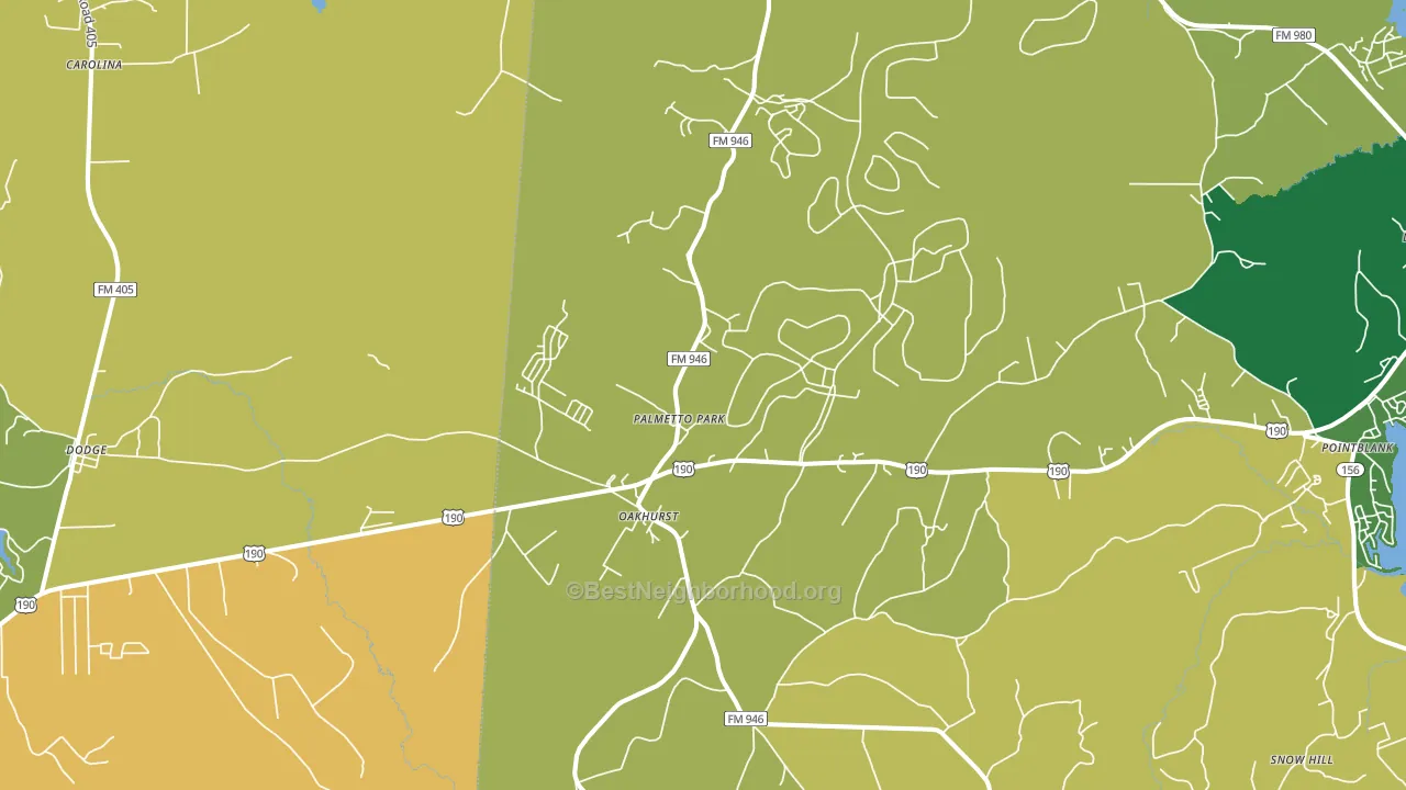 77359, TX block-group voter-turnout map