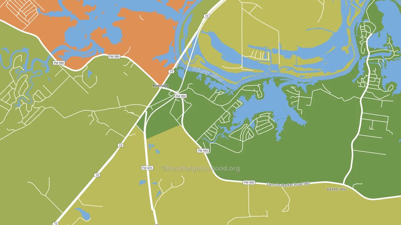 77367, TX block-group voter-turnout map