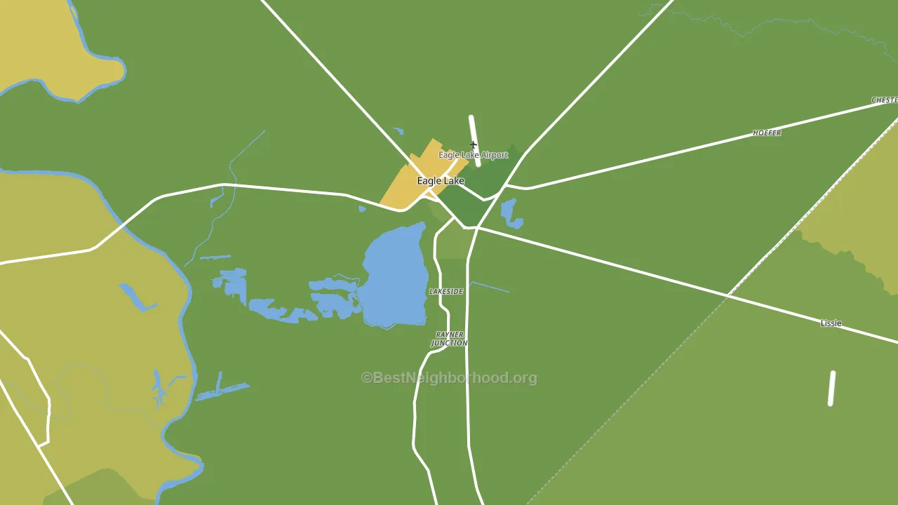 77434, TX block-group voter-turnout map