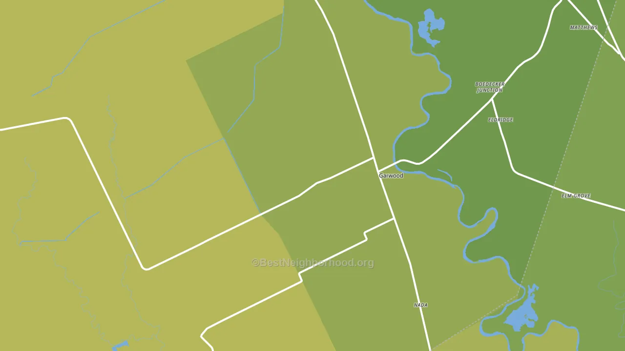 77442, TX block-group voter-turnout map