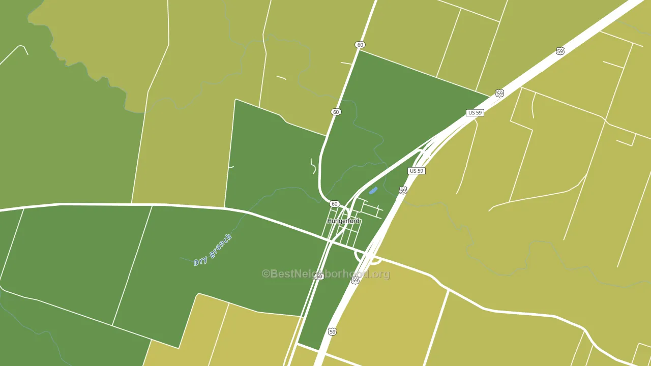 77448, TX block-group voter-turnout map