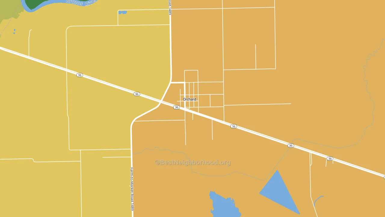 77464, TX block-group voter-turnout map