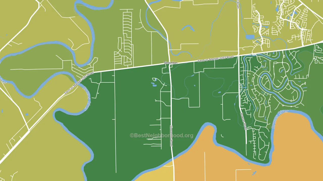 77476, TX block-group voter-turnout map