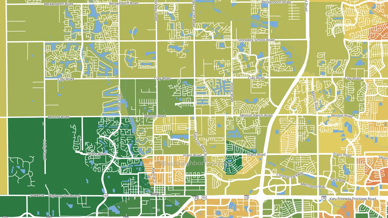 77493, TX block-group voter-turnout map