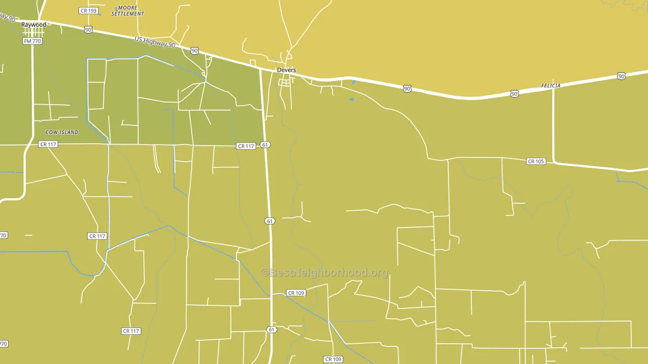 77538, TX block-group voter-turnout map