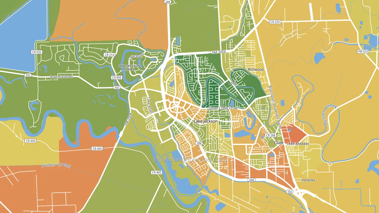 77566, TX block-group voter-turnout map
