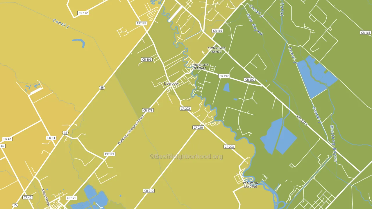 77577, TX block-group voter-turnout map
