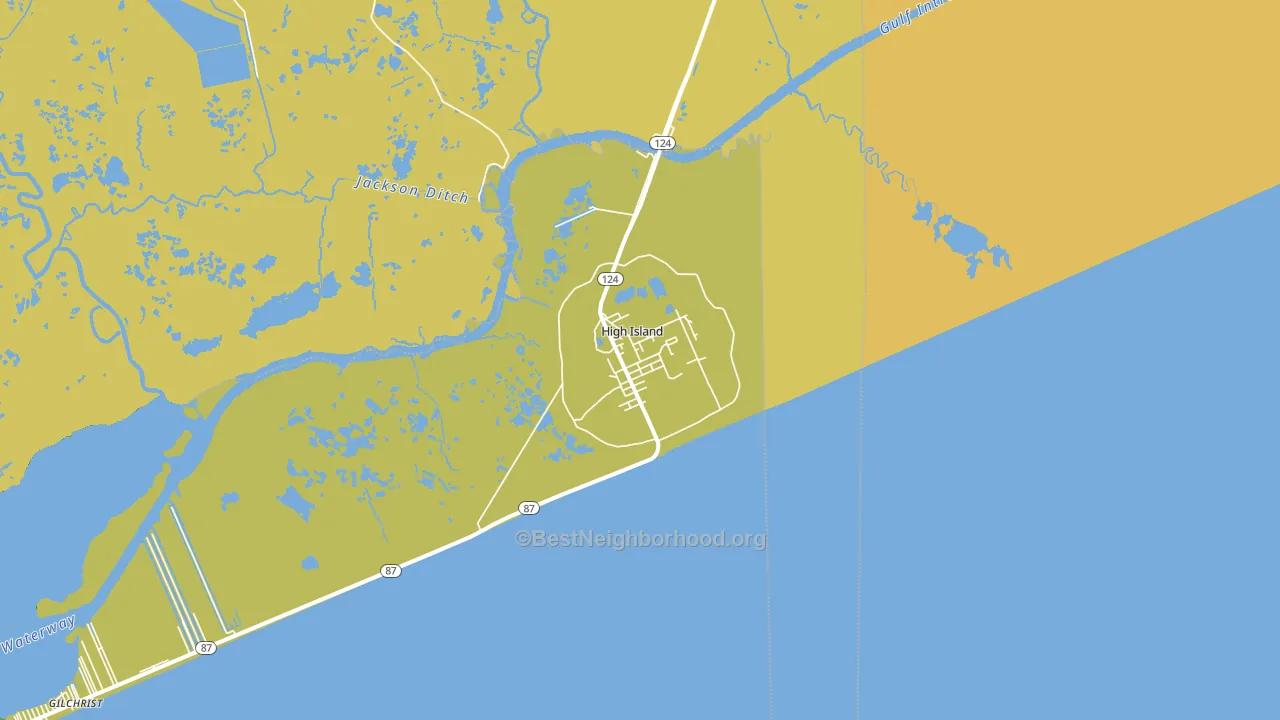 77623, TX block-group voter-turnout map