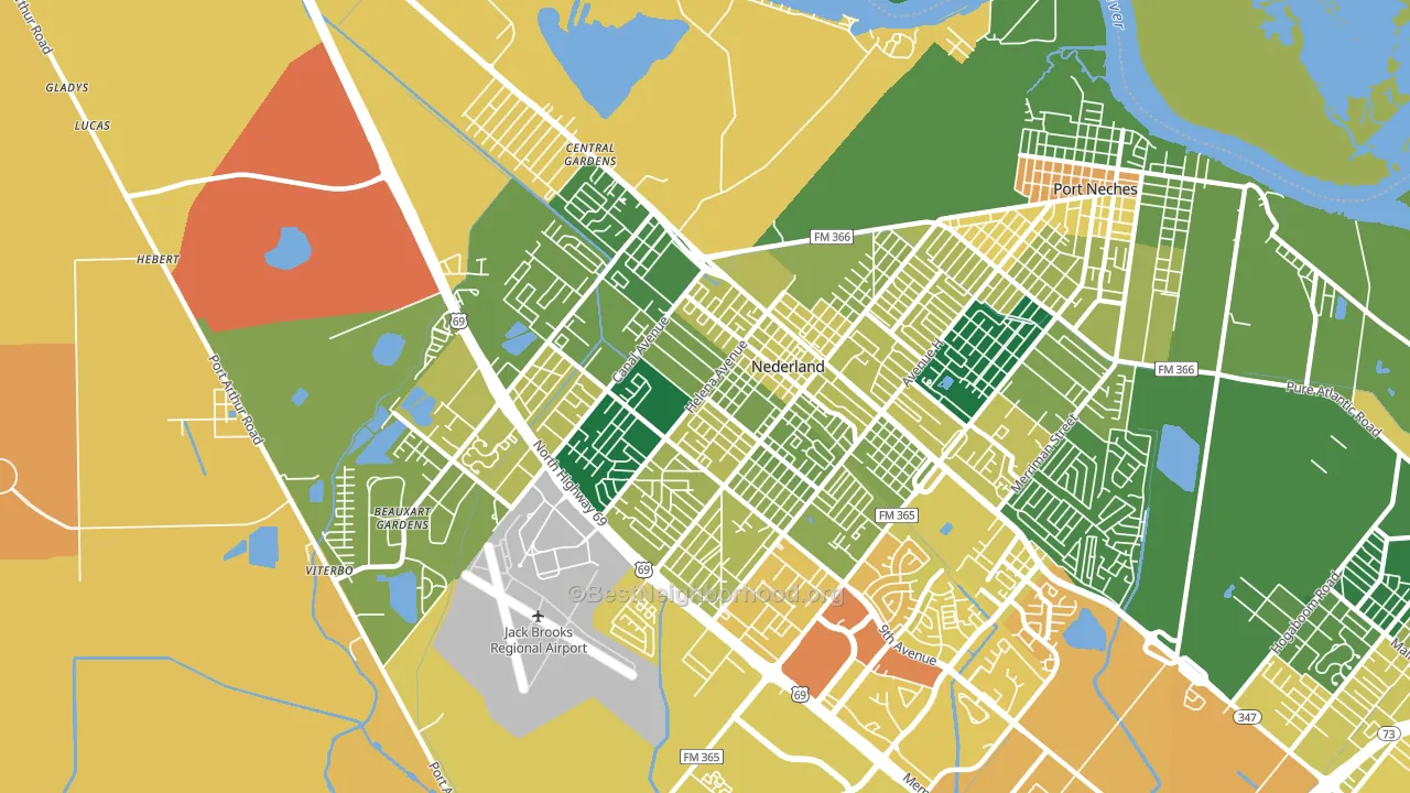 77627, TX block-group voter-turnout map