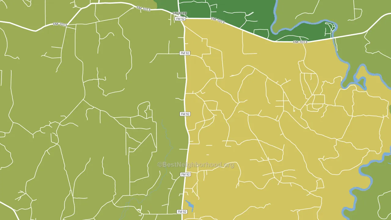 77660, TX block-group voter-turnout map