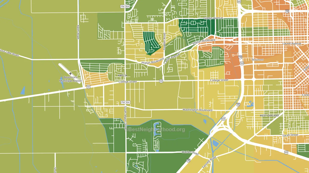 77707, TX block-group voter-turnout map
