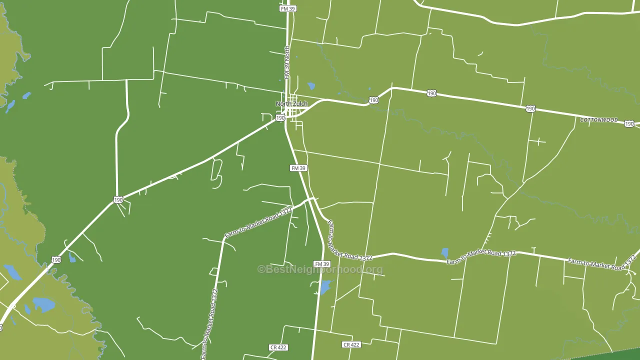 77872, TX block-group voter-turnout map