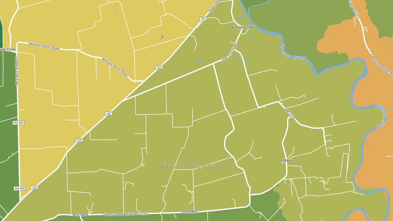 77880, TX block-group voter-turnout map