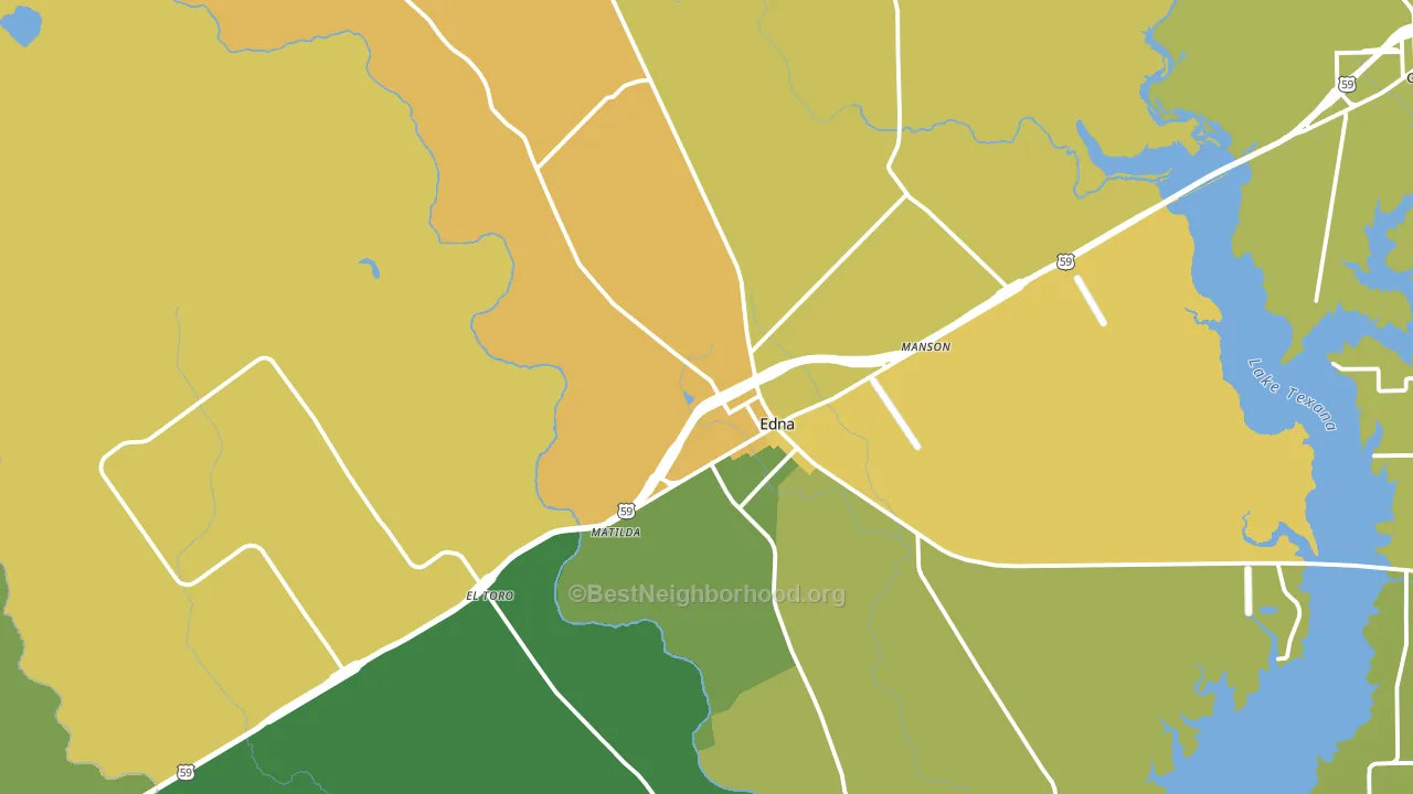 77957, TX block-group voter-turnout map