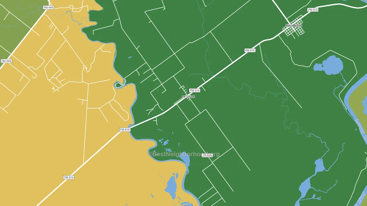 77969, TX block-group voter-turnout map