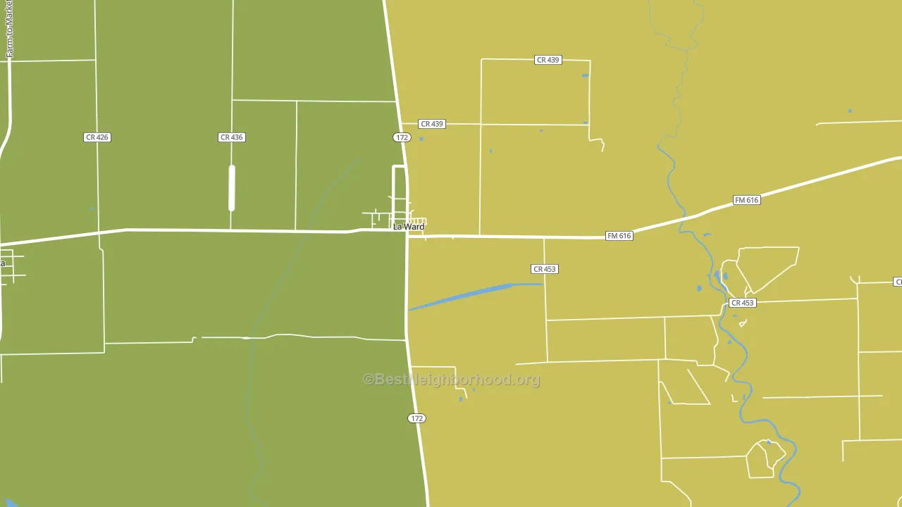 77970, TX block-group voter-turnout map