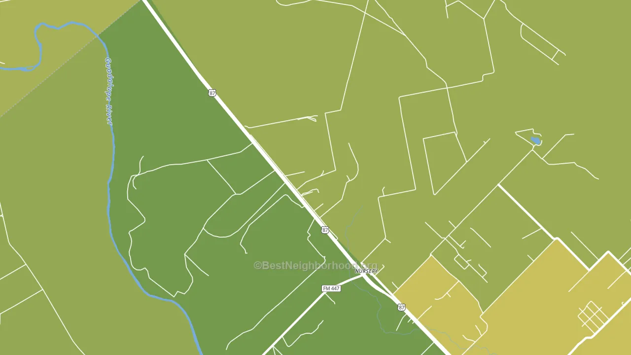77976, TX block-group voter-turnout map