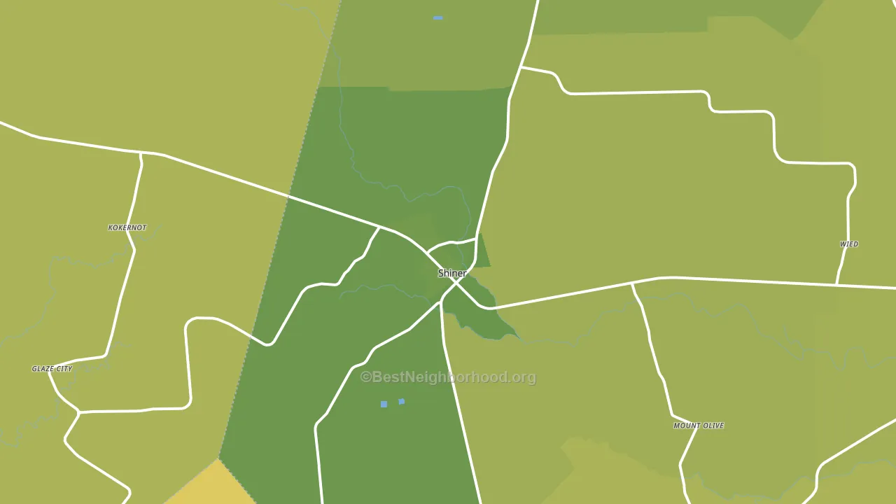 77984, TX block-group voter-turnout map