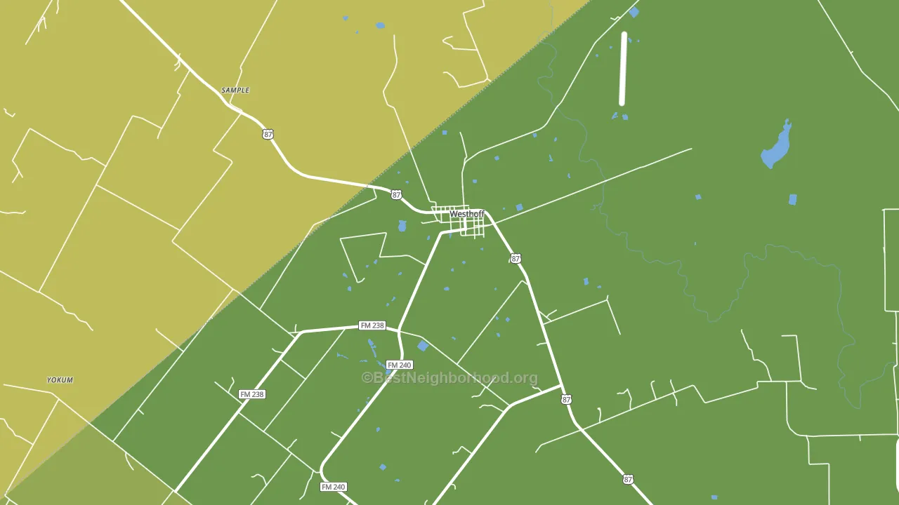 77994, TX block-group voter-turnout map