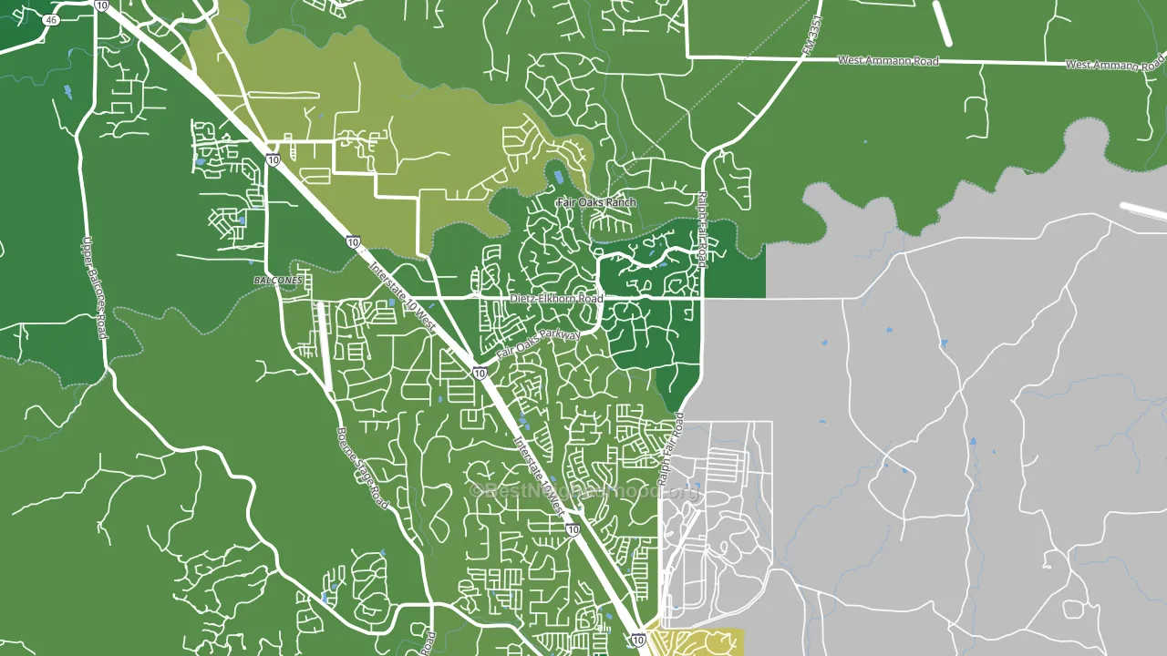 78015, TX block-group voter-turnout map