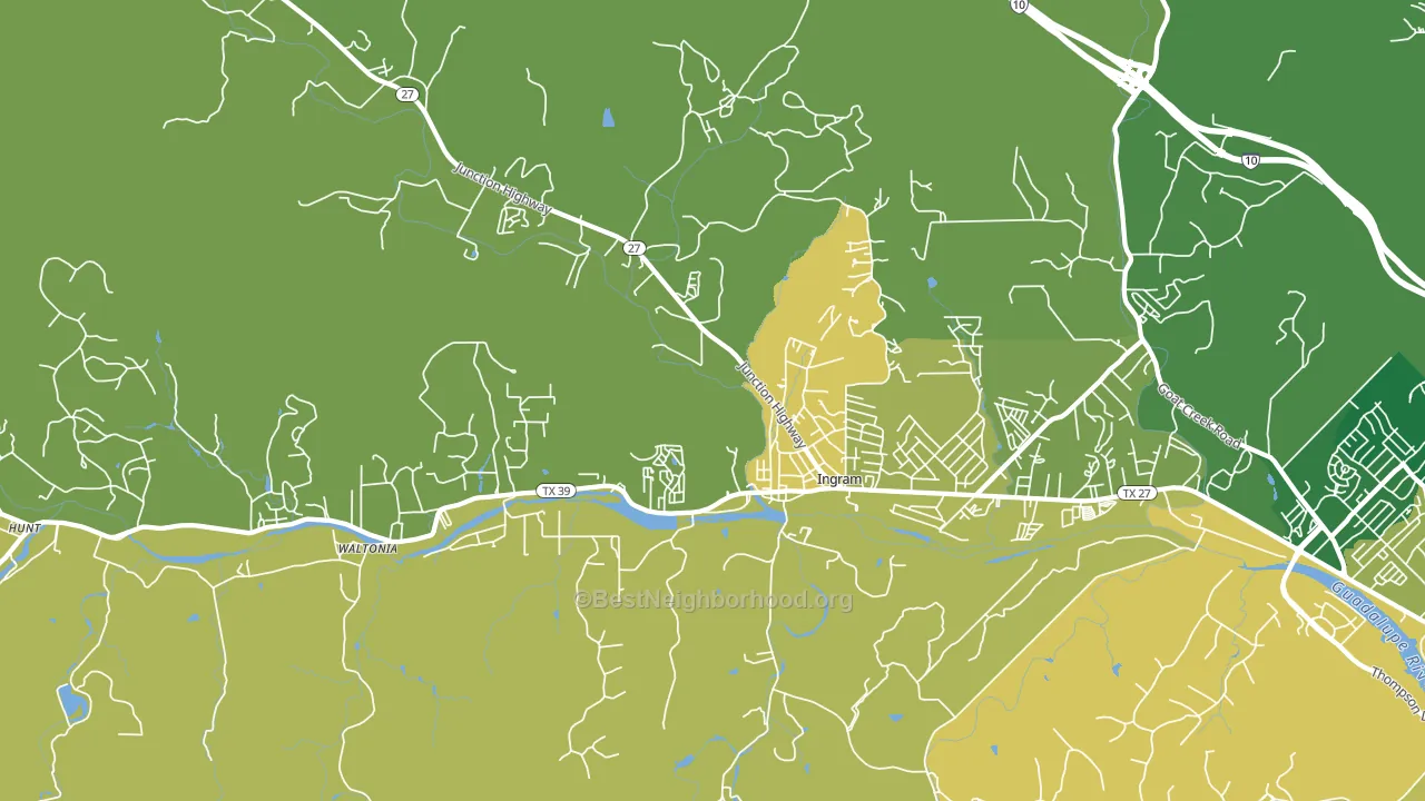 78025, TX block-group voter-turnout map