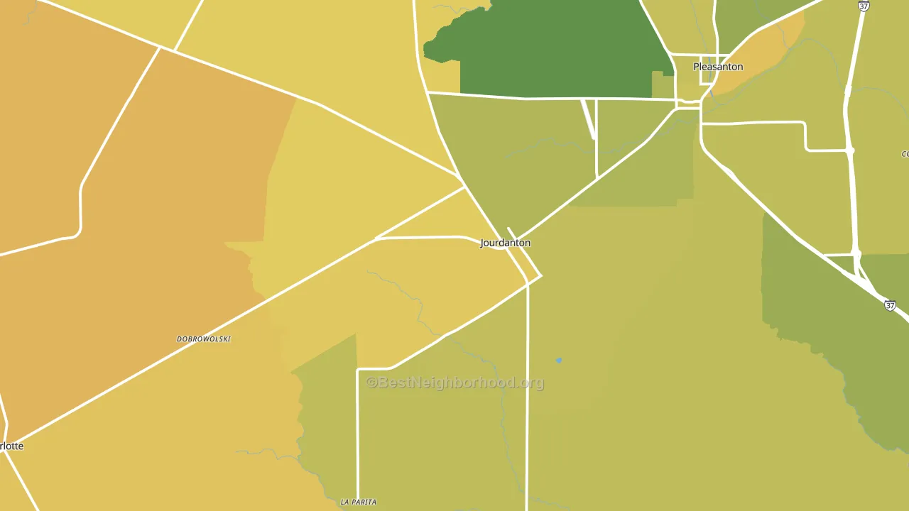 78026, TX block-group voter-turnout map