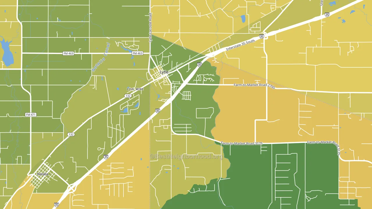 78052, TX block-group voter-turnout map