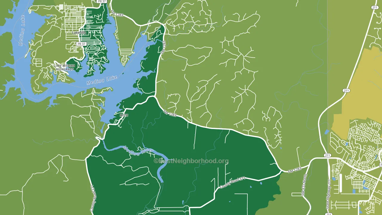 78056, TX block-group voter-turnout map