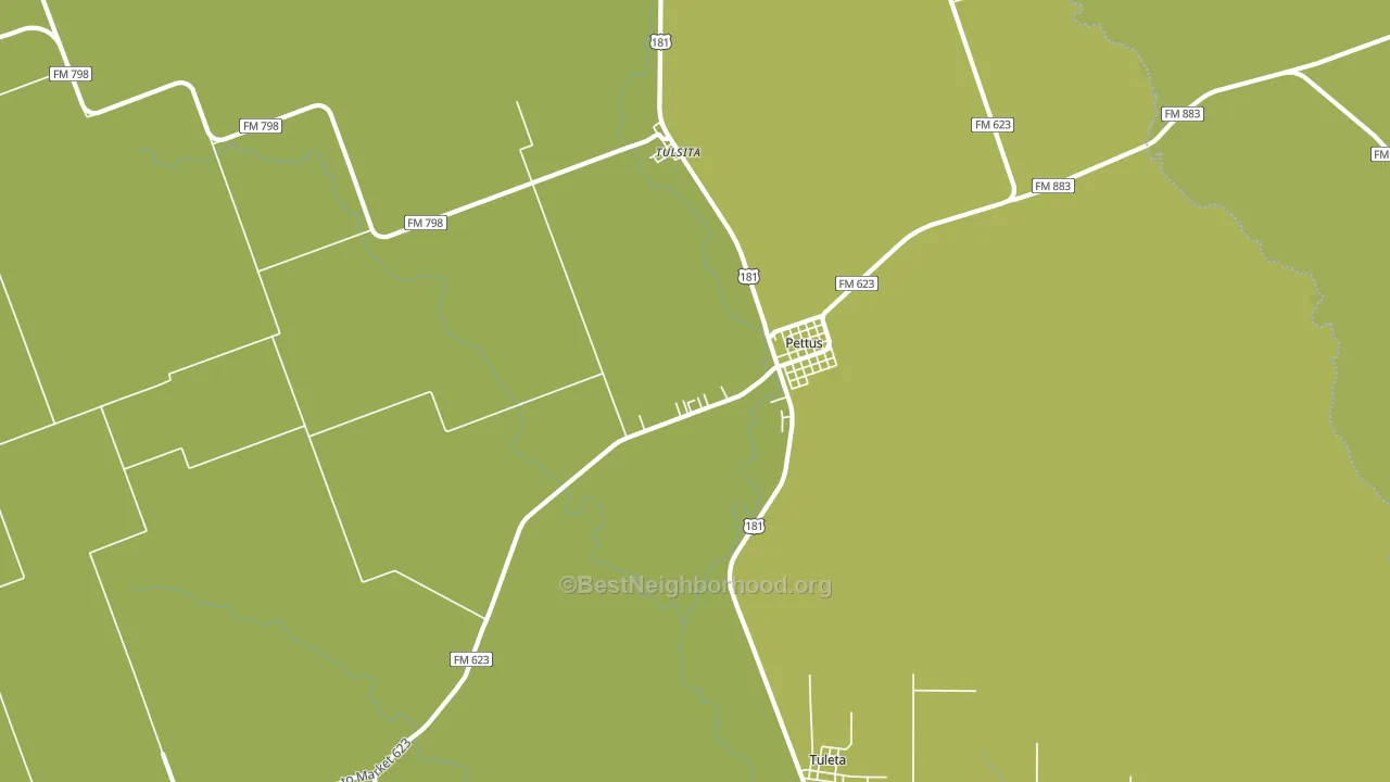 78146, TX block-group voter-turnout map