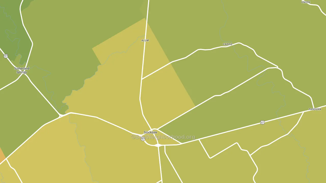 78160, TX block-group voter-turnout map