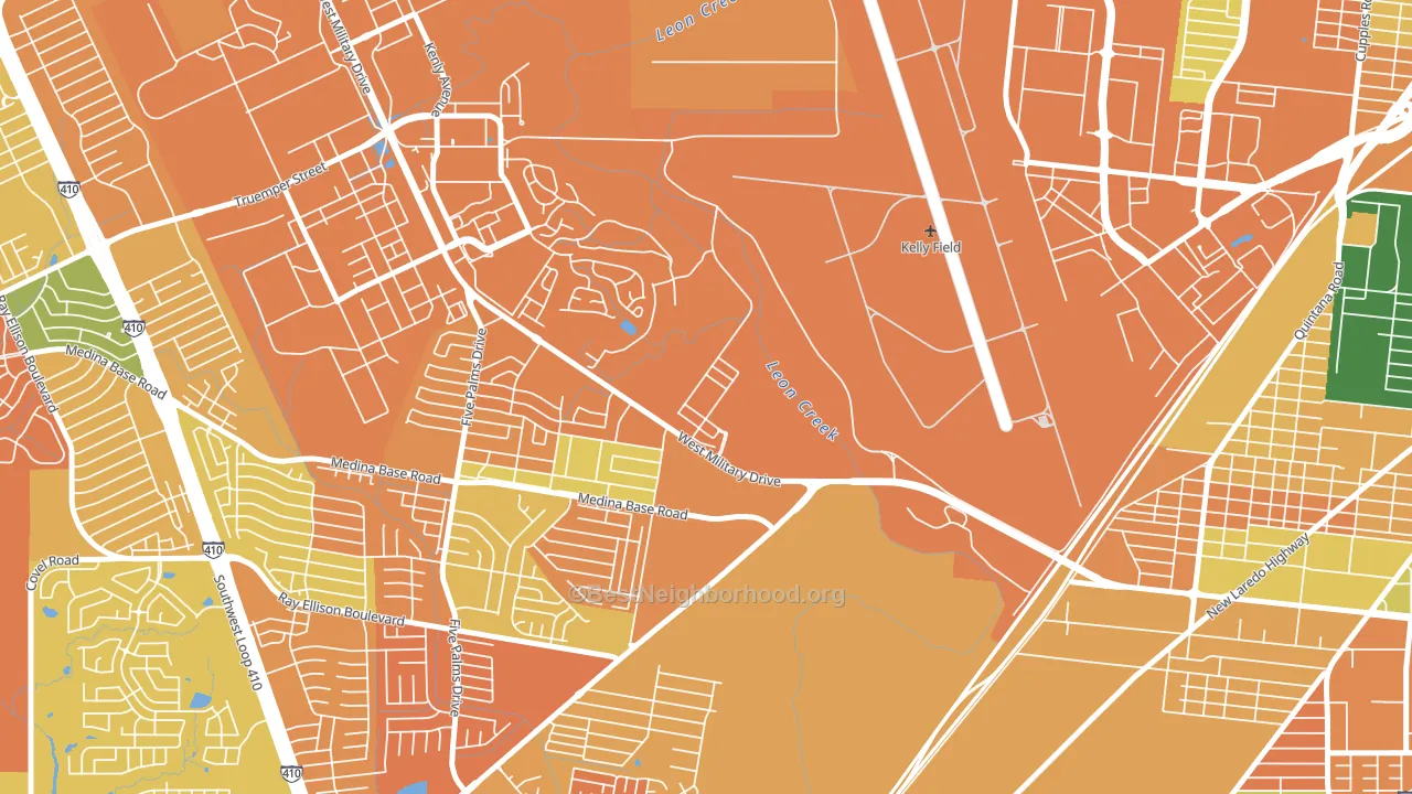 78243, TX block-group voter-turnout map