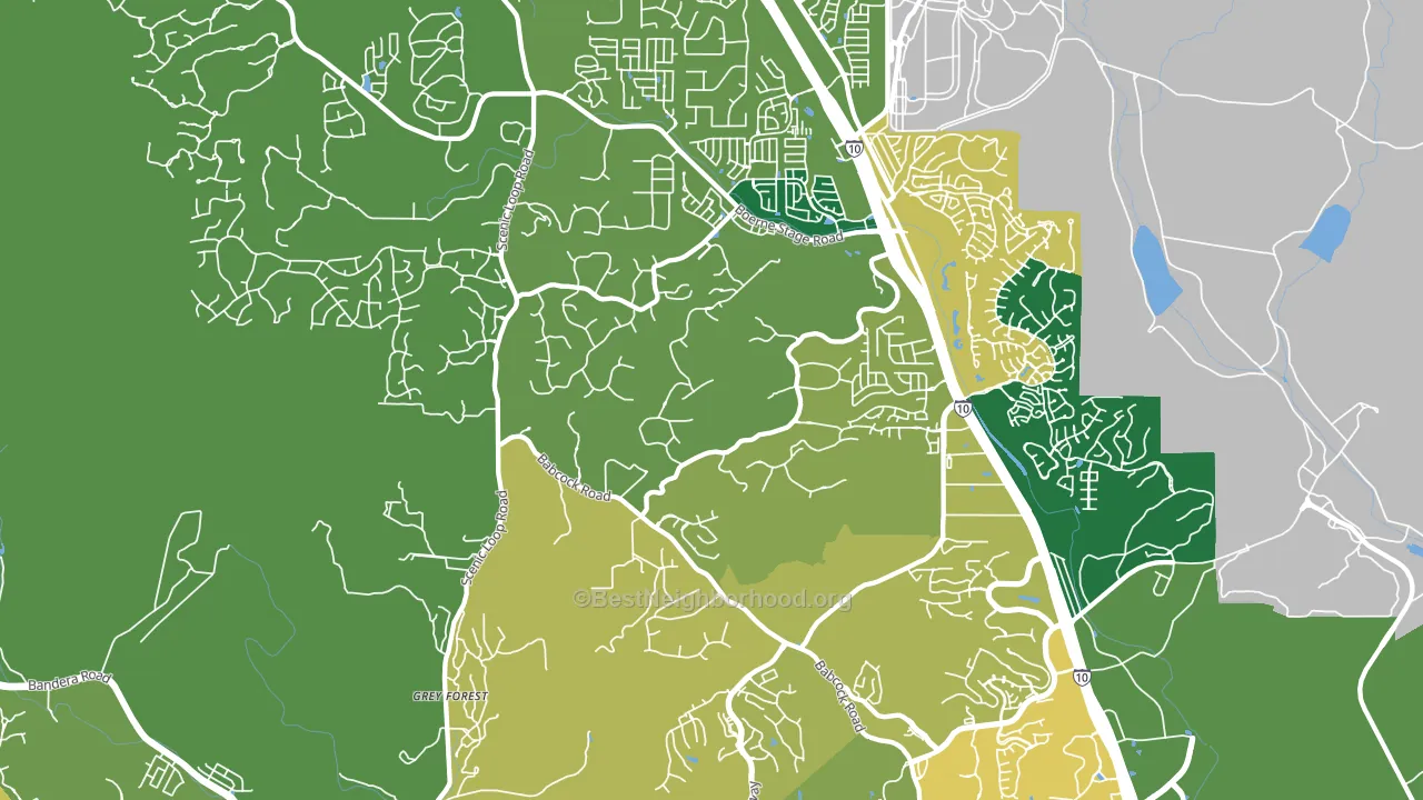 78255, TX block-group voter-turnout map