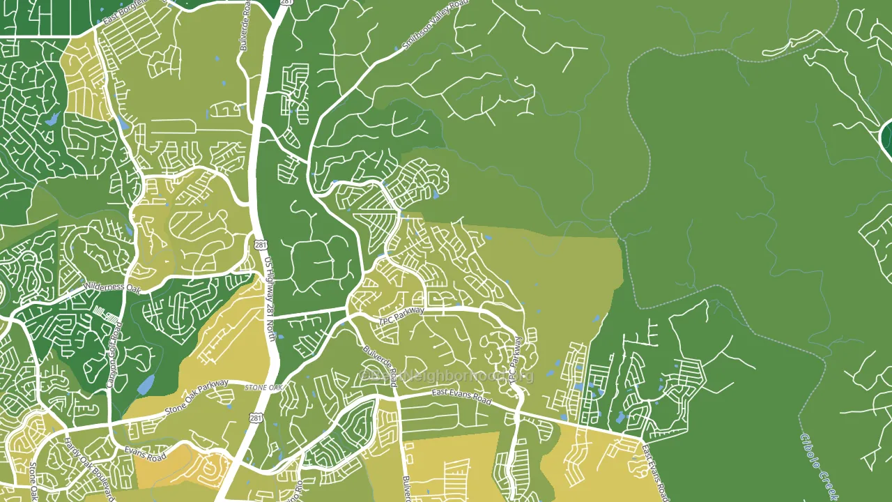 78261, TX block-group voter-turnout map